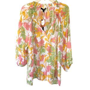 Harve Benard women's top NEW off the shoulder 3/4 sleeves 3X V-Neck pullover